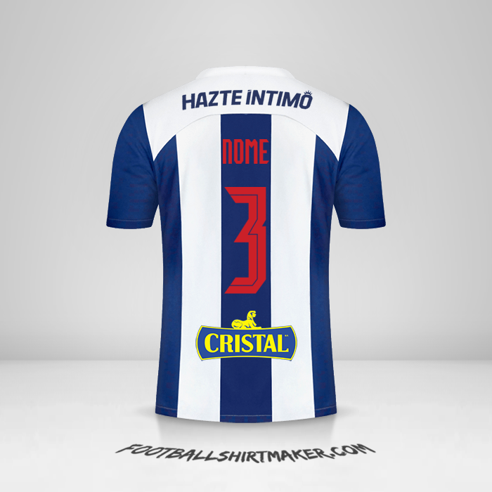 Camisola Club Alianza Lima 2023 -  nome - 3