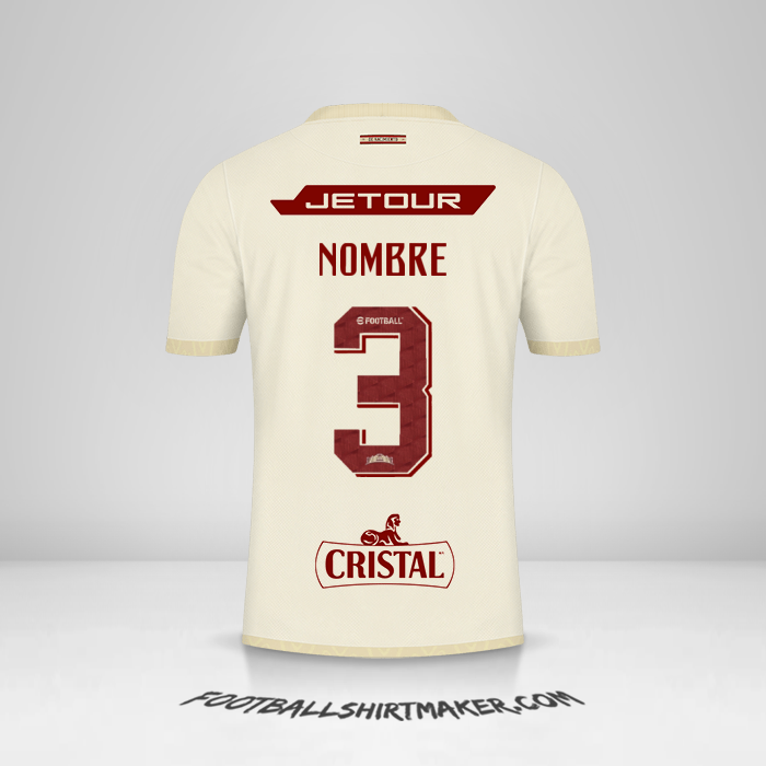 Jersey Universitario 2023 -  nombre - 3