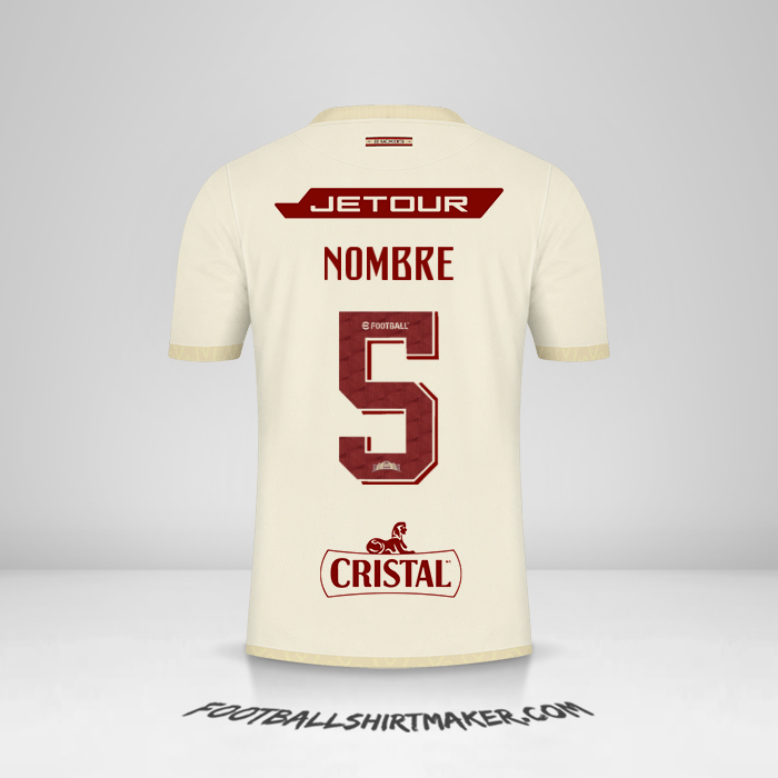 Jersey Universitario 2023 -  nombre - 5