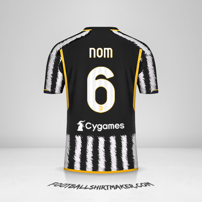 Maillot Juventus FC 2023/2024 -  nom - 6
