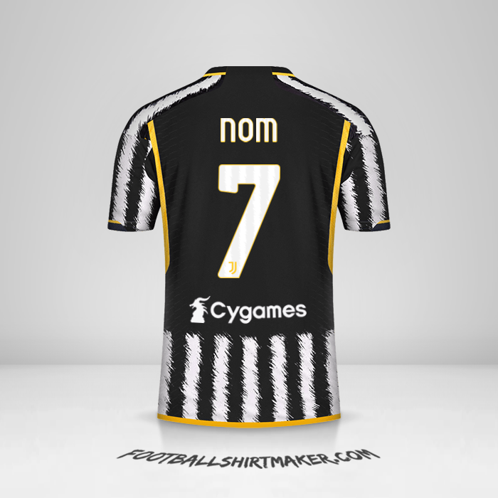 Maillot Juventus FC 2023/2024 -  nom - 7