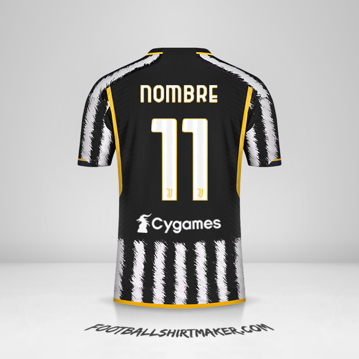 Jersey Juventus FC 2023/2024 -  nombre - 11