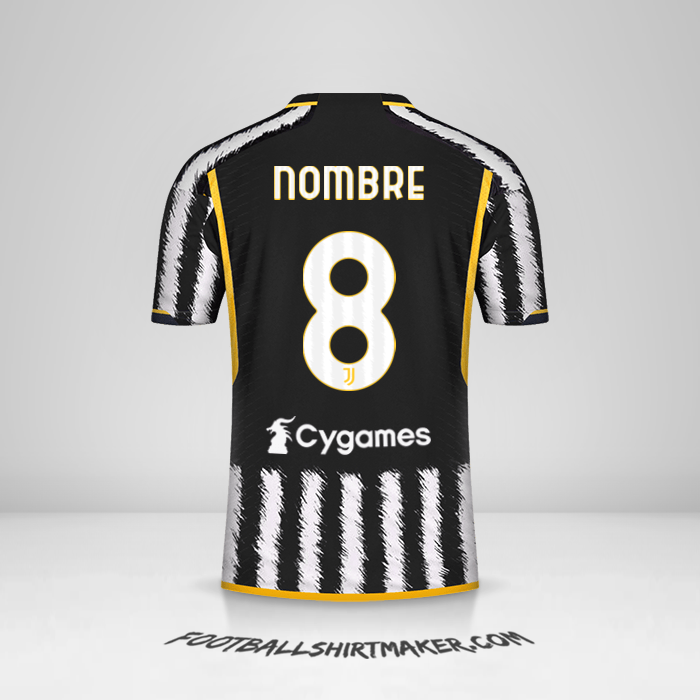 Jersey Juventus FC 2023/2024 -  nombre - 8