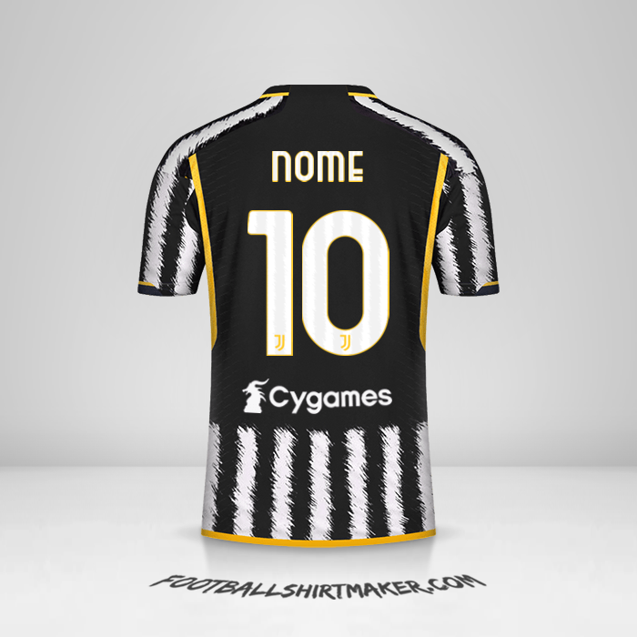 Maglia Juventus FC 2023/2024 -  nome - 10