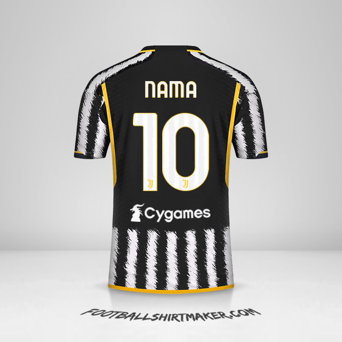 Jersey Juventus FC 2023/2024 -  nama - 10