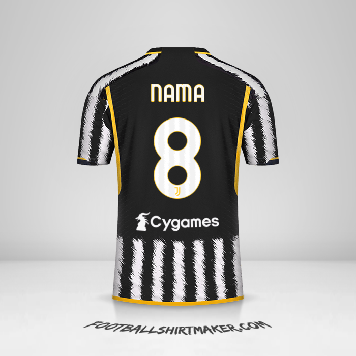 Jersey Juventus FC 2023/2024 -  nama - 8