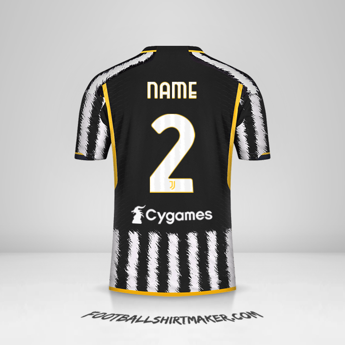 Trikot Juventus FC 2023/2024 -  name - 2
