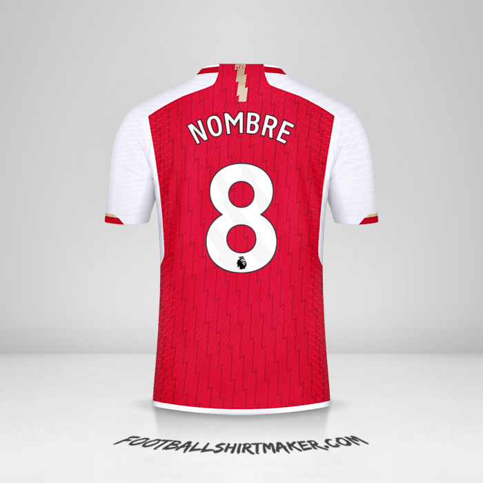 Jersey Arsenal 2023/2024 -  nombre - 8