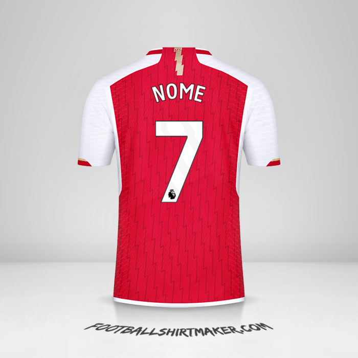 Camisola Arsenal 2023/2024 -  nome - 7