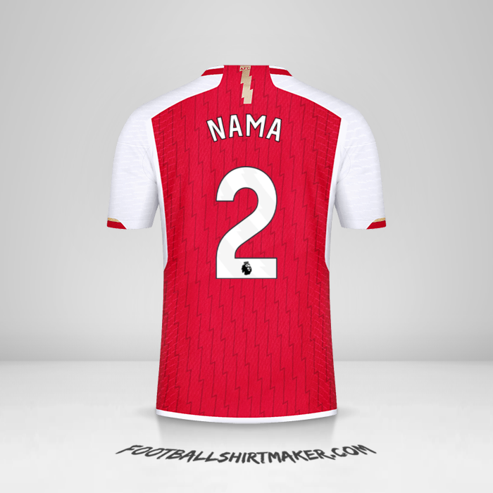 Jersey Arsenal 2023/2024 -  nama - 2