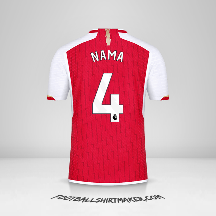 Jersey Arsenal 2023/2024 -  nama - 4