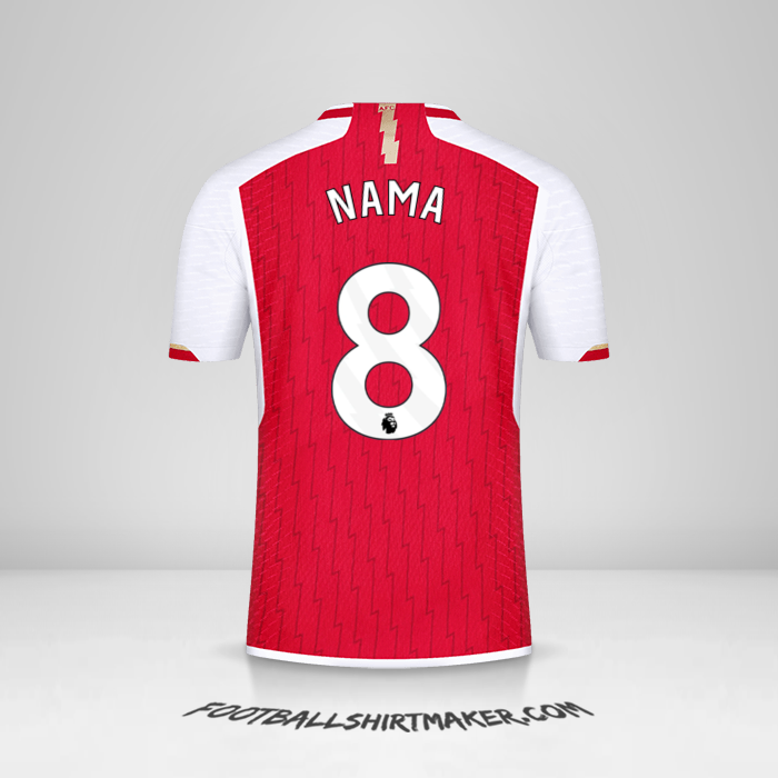 Jersey Arsenal 2023/2024 -  nama - 8