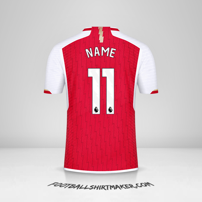 Trikot Arsenal 2023/2024 -  name - 11