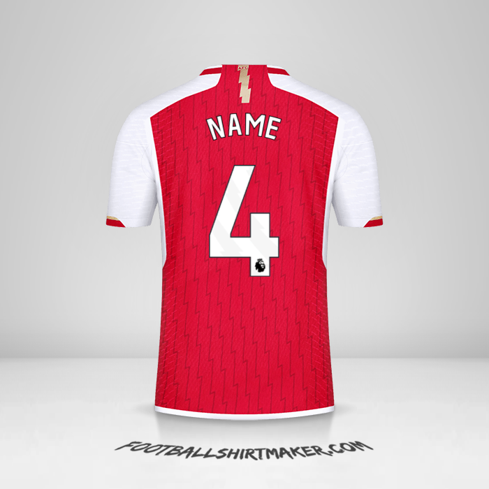 Trikot Arsenal 2023/2024 -  name - 4