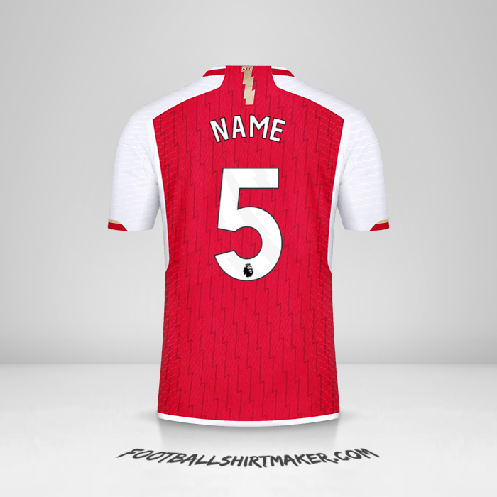 Trikot Arsenal 2023/2024 -  name - 5