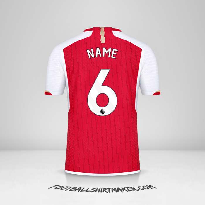 Trikot Arsenal 2023/2024 -  name - 6