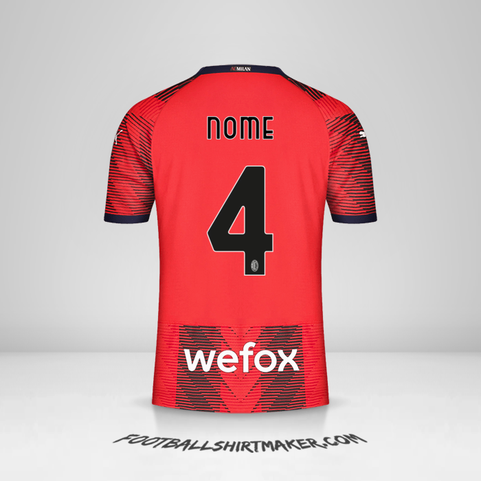 Camisa AC Milan 2023/2024 -  nome - 4