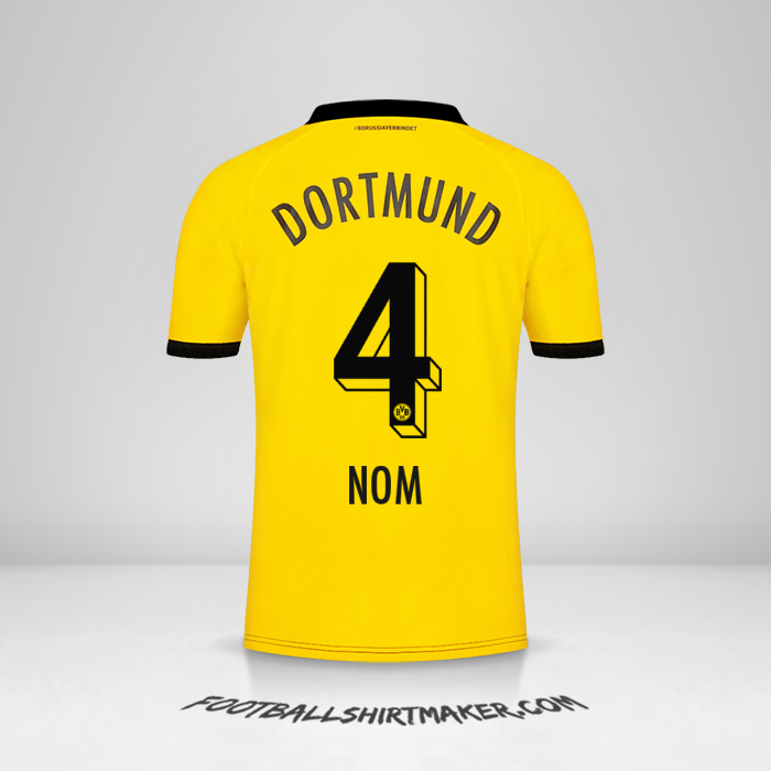 Maillot Borussia Dortmund 2023/2024 -  nom - 4