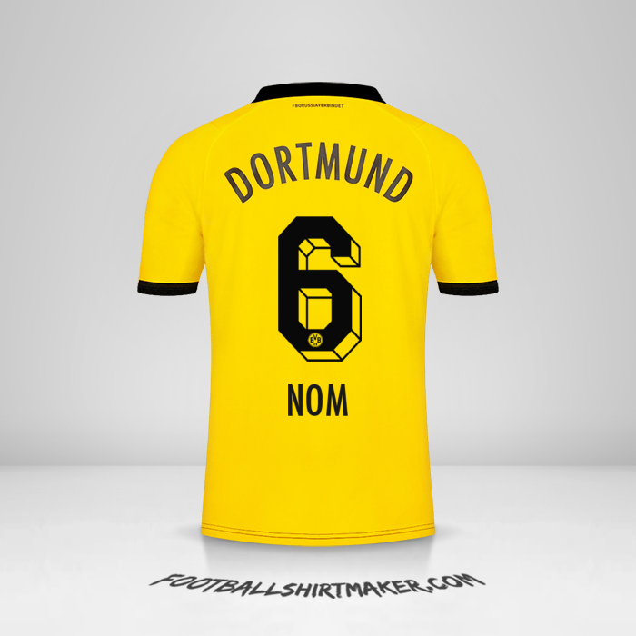 Maillot Borussia Dortmund 2023/2024 -  nom - 6