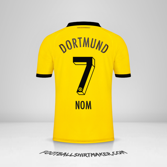 Maillot Borussia Dortmund 2023/2024 -  nom - 7