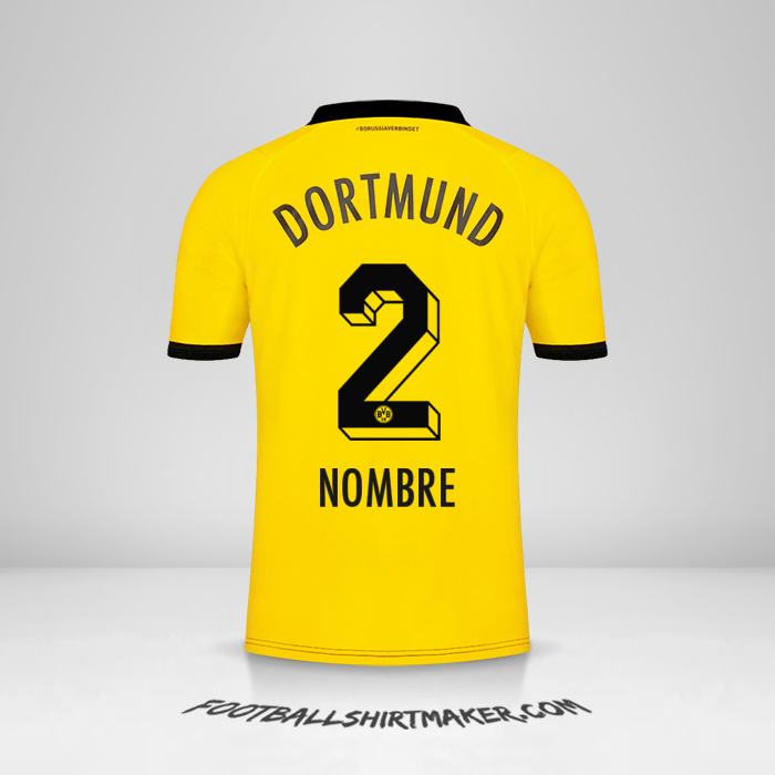 Camiseta Borussia Dortmund 2023/2024 -  nombre - 2