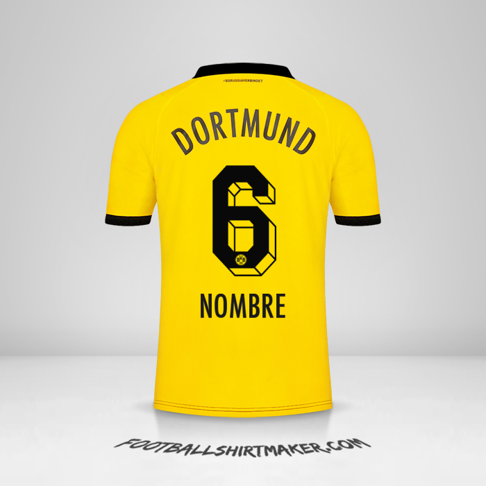 Jersey Borussia Dortmund 2023/2024 -  nombre - 6