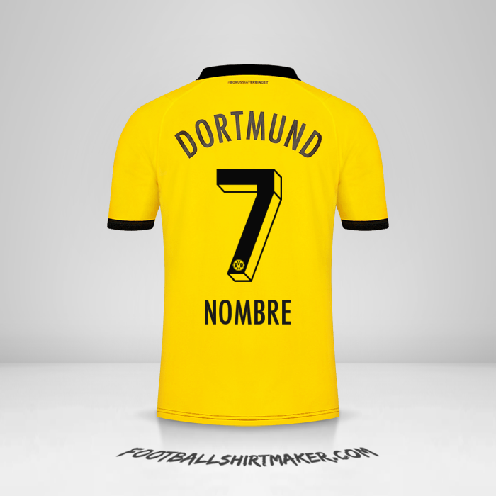 Camiseta Borussia Dortmund 2023/2024 -  nombre - 7