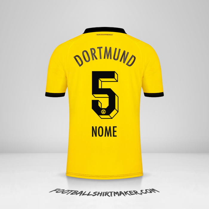Camisola Borussia Dortmund 2023/2024 -  nome - 5