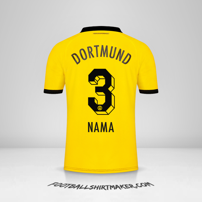 Jersey Borussia Dortmund 2023/2024 -  nama - 3