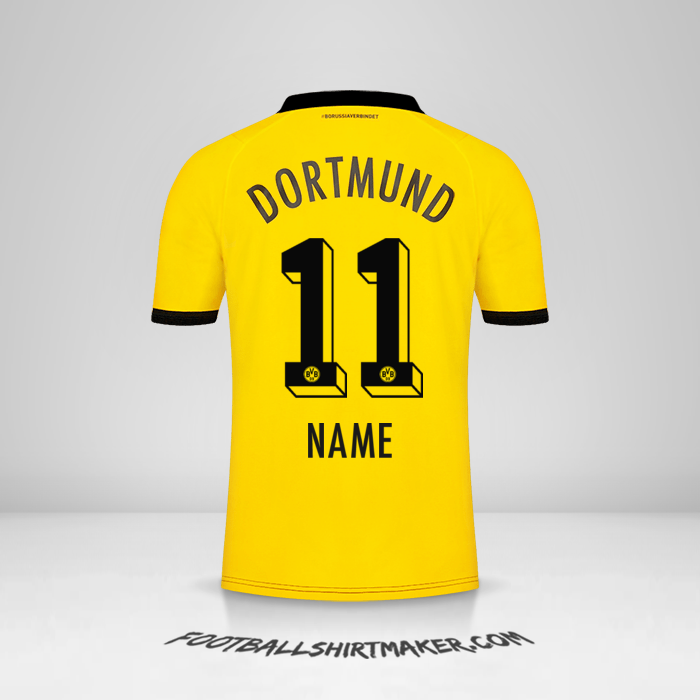 Trikot Borussia Dortmund 2023/2024 -  name - 11