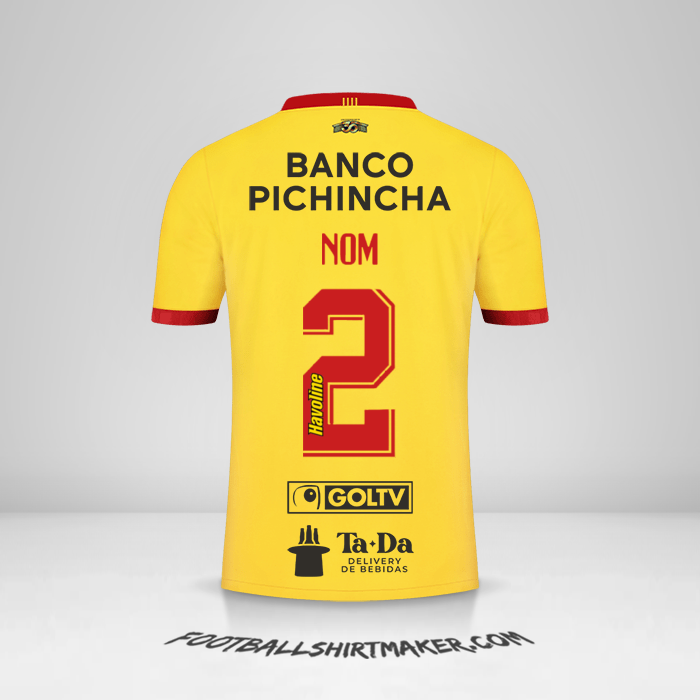 Maillot Barcelona SC 2023 -  nom - 2