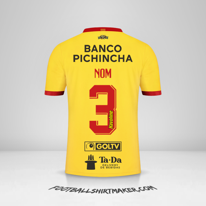 Maillot Barcelona SC 2023 -  nom - 3