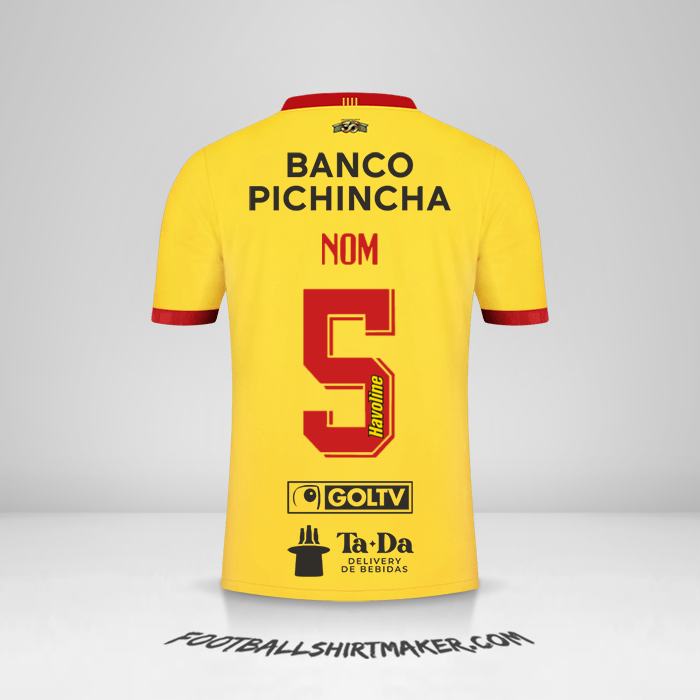 Maillot Barcelona SC 2023 -  nom - 5