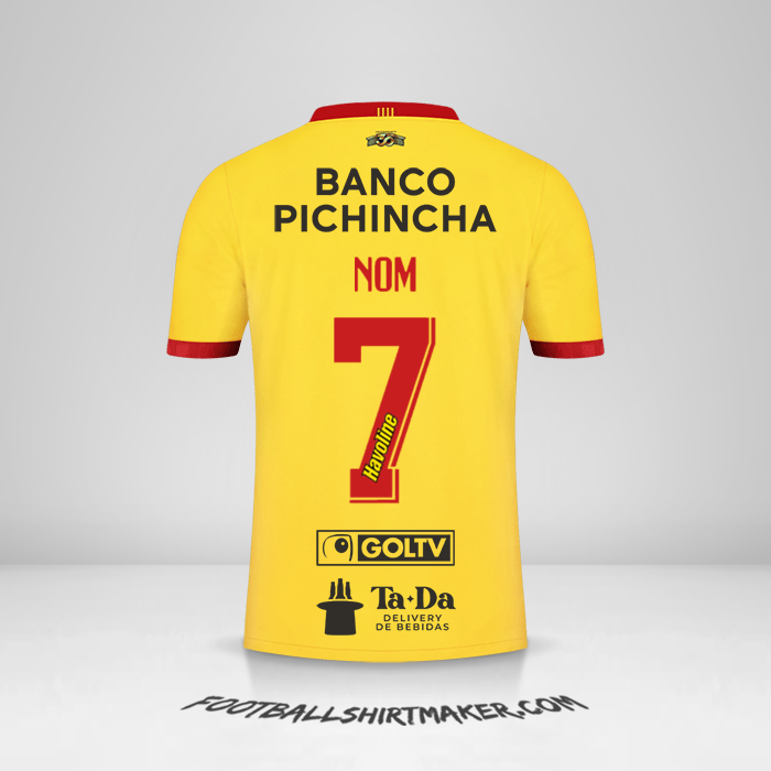 Maillot Barcelona SC 2023 -  nom - 7
