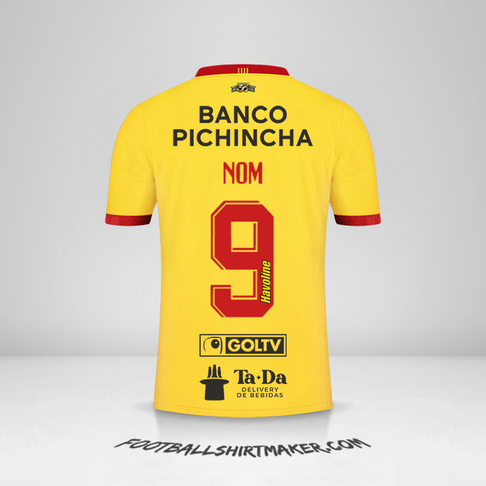 Maillot Barcelona SC 2023 -  nom - 9