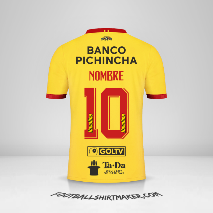 Camiseta Barcelona SC 2023 -  nombre - 10