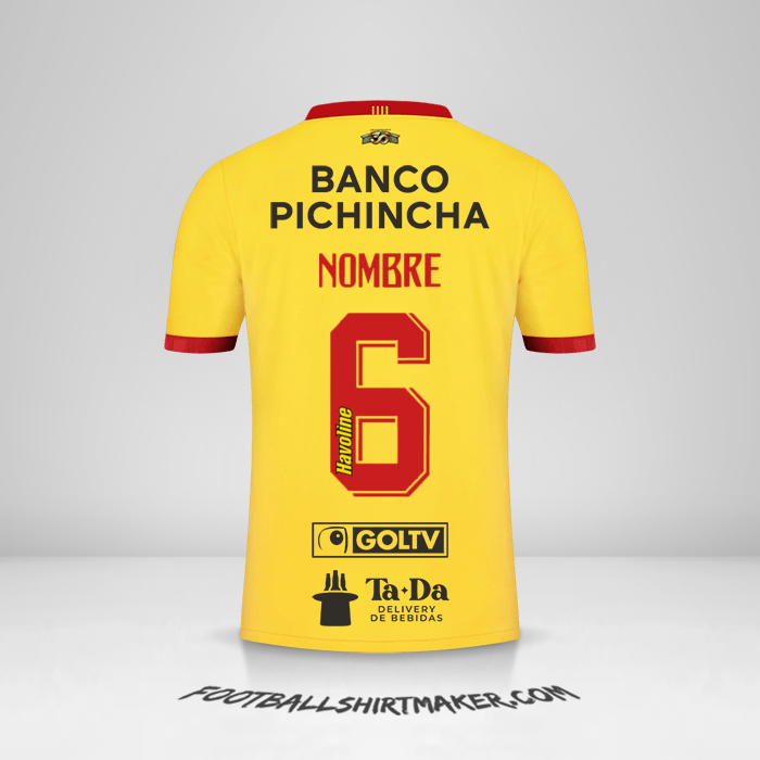 Camiseta Barcelona SC 2023 -  nombre - 6