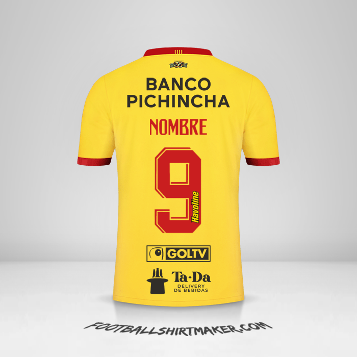 Camiseta Barcelona SC 2023 -  nombre - 9