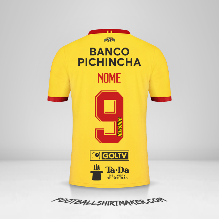 Camisa Barcelona SC 2023 -  nome - 9