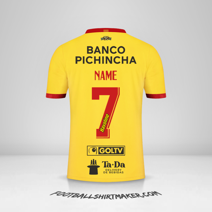 Jersey Barcelona SC 2023 -  name - 7