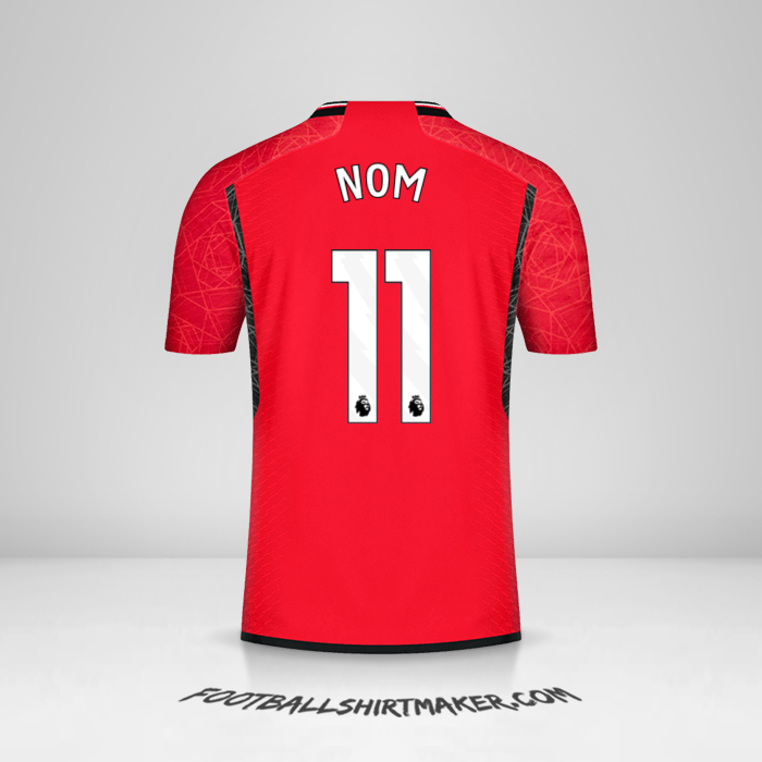 Maillot Manchester United 2023/2024 -  nom - 11