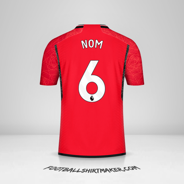 Maillot Manchester United 2023/2024 -  nom - 6