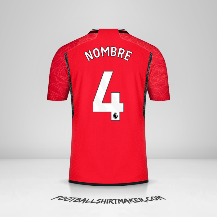 Jersey Manchester United 2023/2024 -  nombre - 4