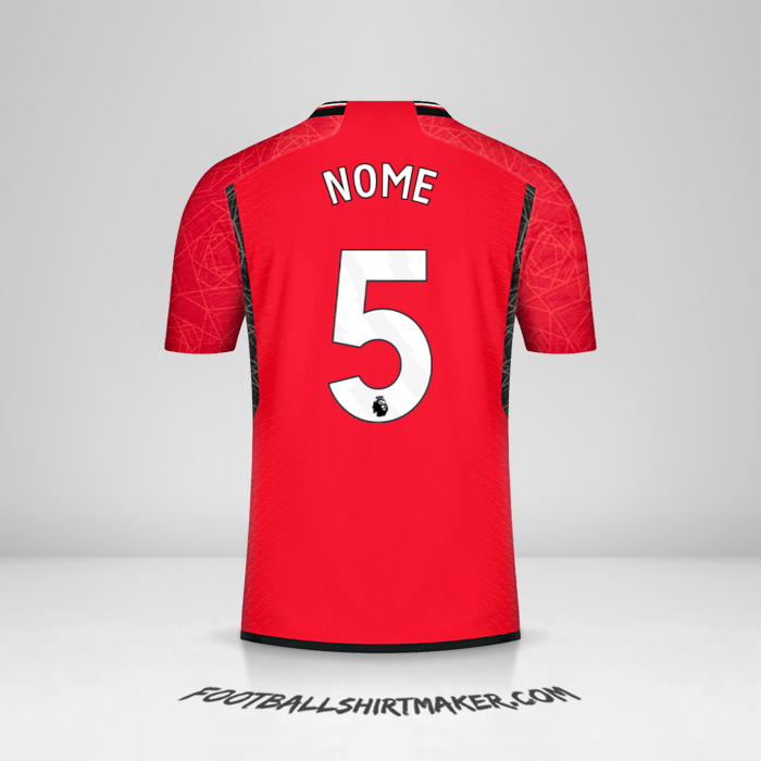 Camisa Manchester United 2023/2024 -  nome - 5