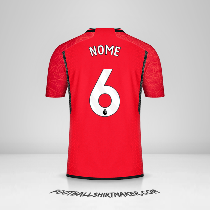 Camisa Manchester United 2023/2024 -  nome - 6