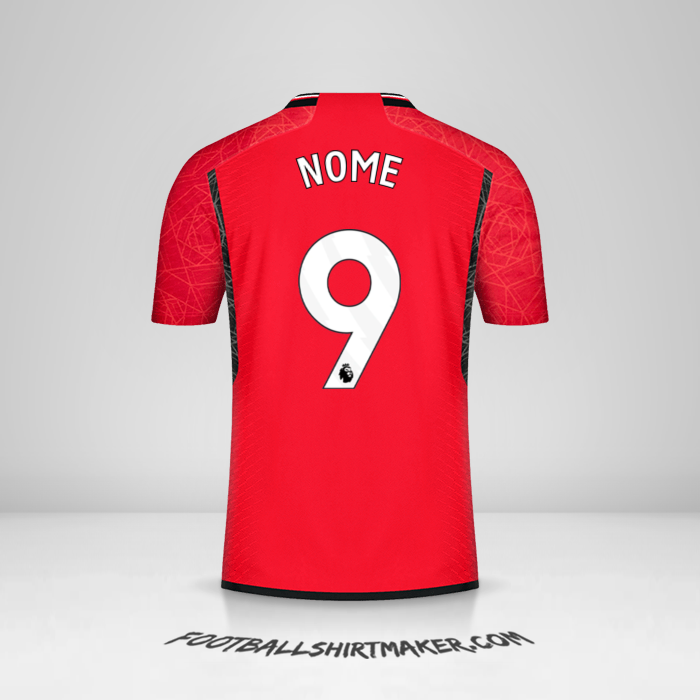 Maglia Manchester United 2023/2024 -  nome - 9