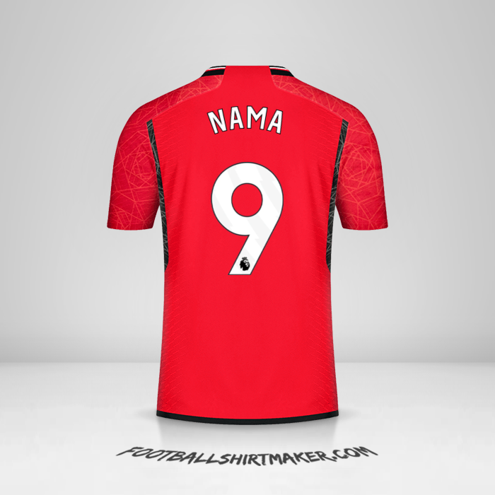 Jersey Manchester United 2023/2024 -  nama - 9
