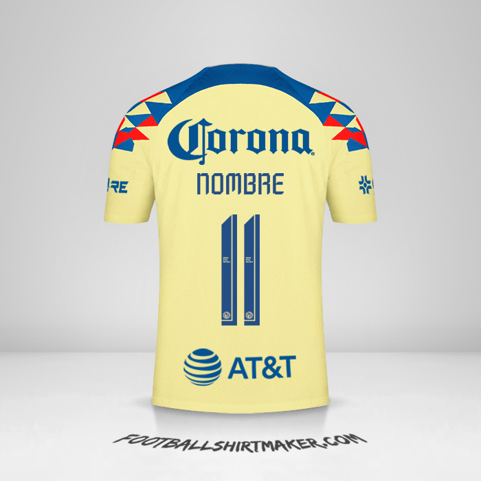 Jersey Club America 2023/2024 -  nombre - 11