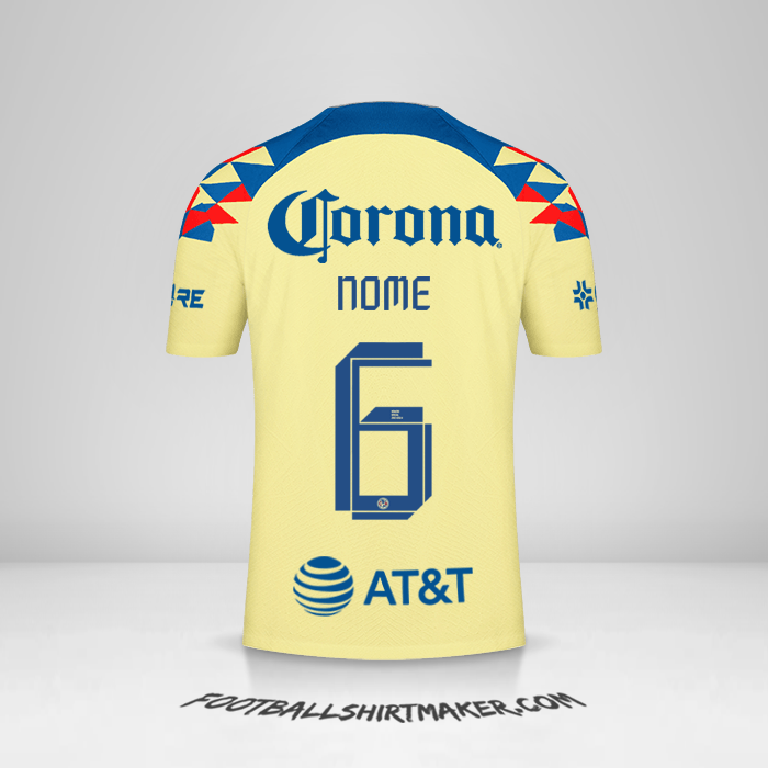 Maglia Club America 2023/2024 -  nome - 6