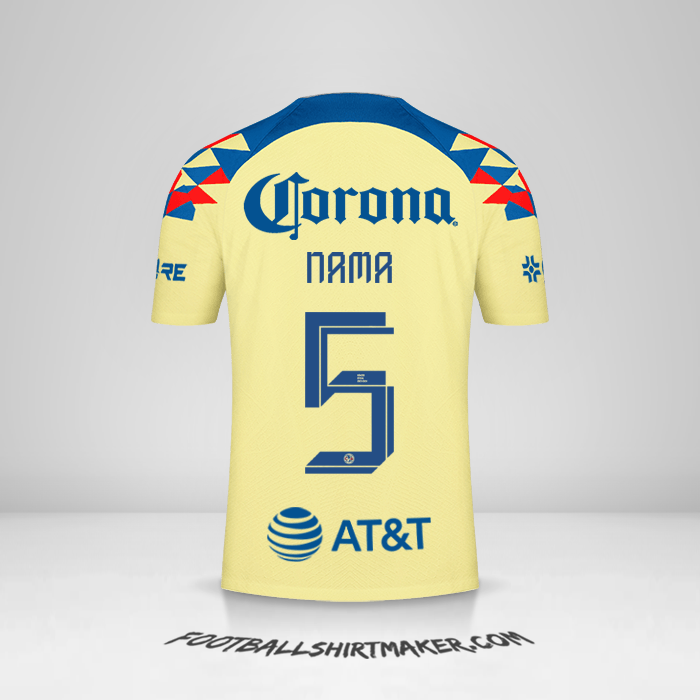 Jersey Club America 2023/2024 -  nama - 5